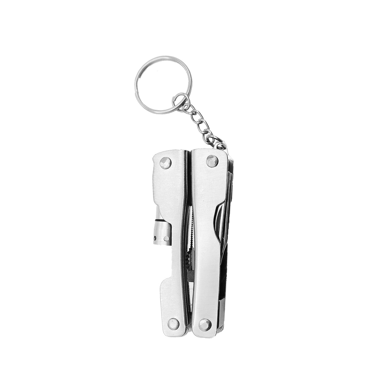 Micro Stainless Multi-Function Pliers w/ Super Bright LED 5