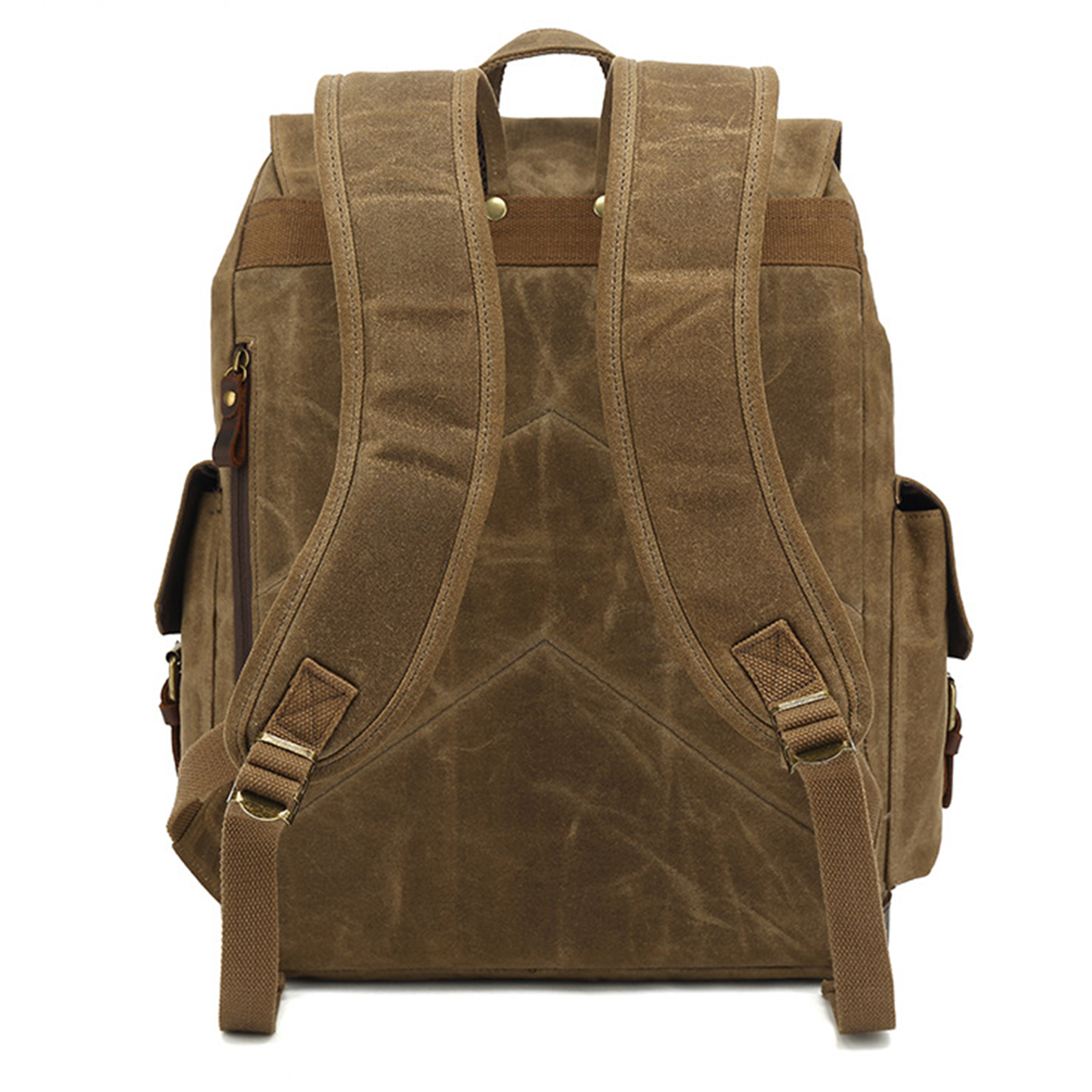 Vintage Waterproof Canvas Backpack 6