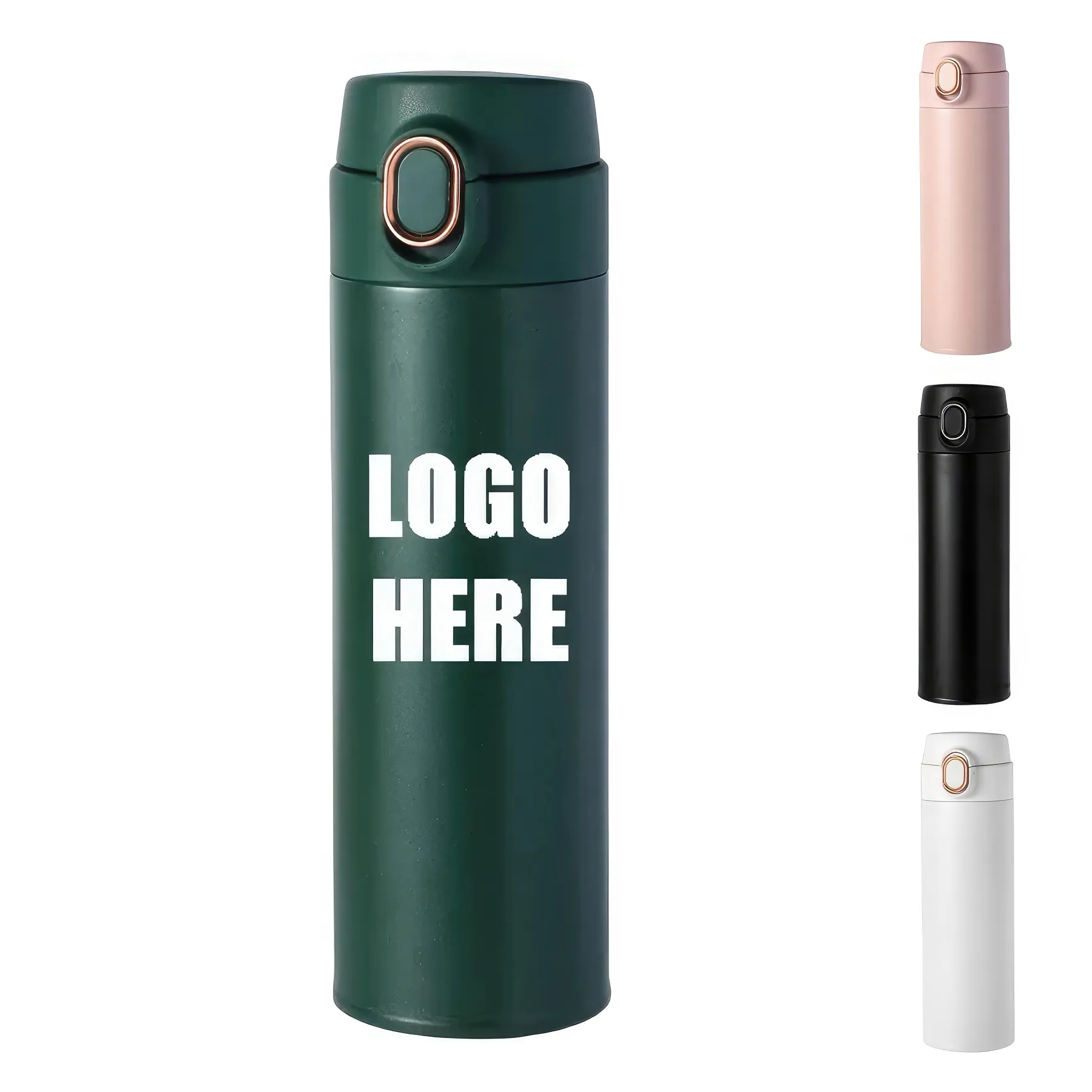 Custom 17 oz Stainless Steel Vacuum Insulated Water Bottle, custom water bottle with logo imprint 3