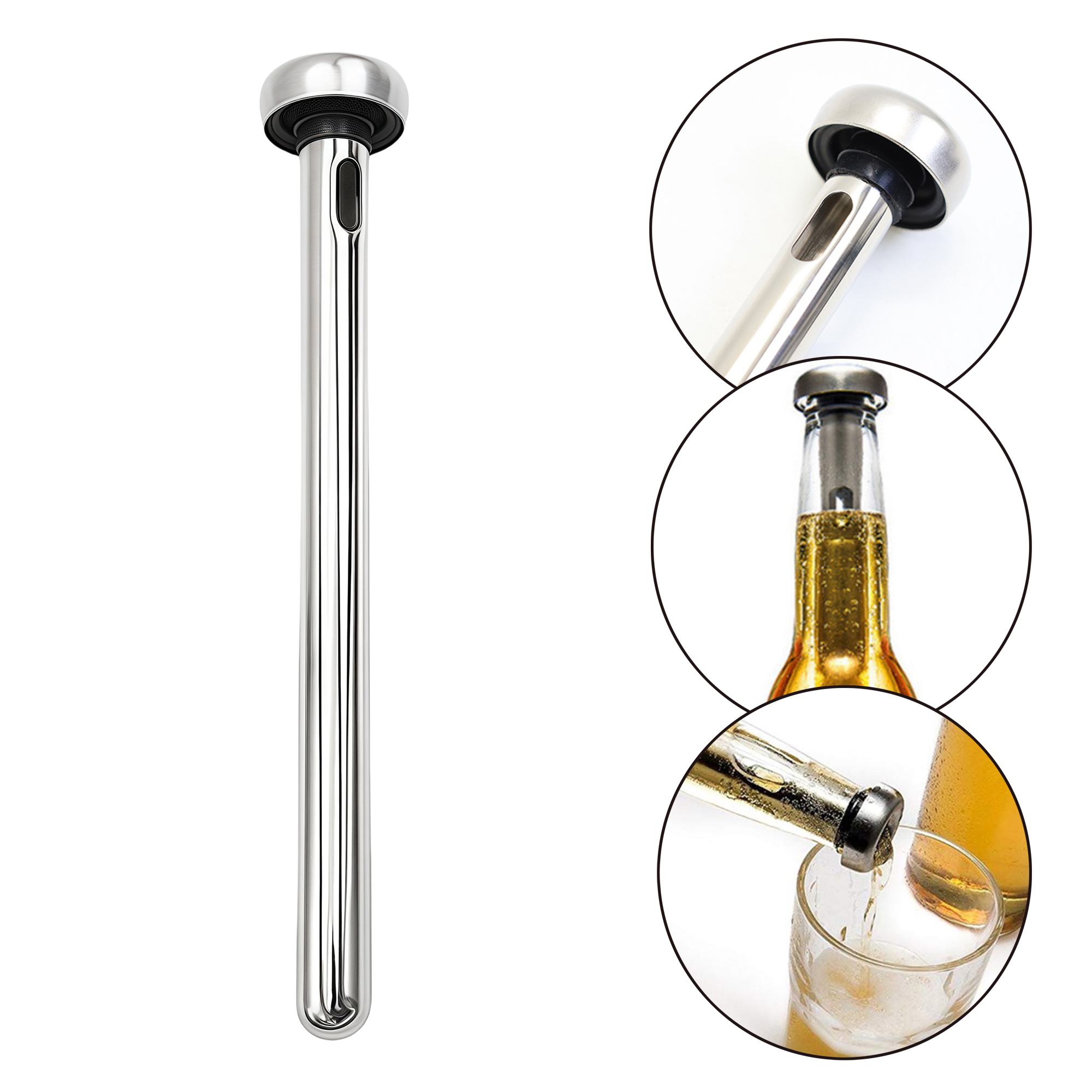 Food Grade 304 Stainless Steel Beer Chilling Sticks 3