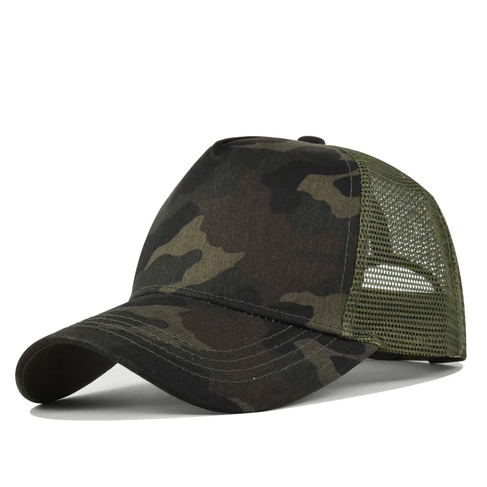 Hard Top 5 Panel Mesh Trucker Cap 27