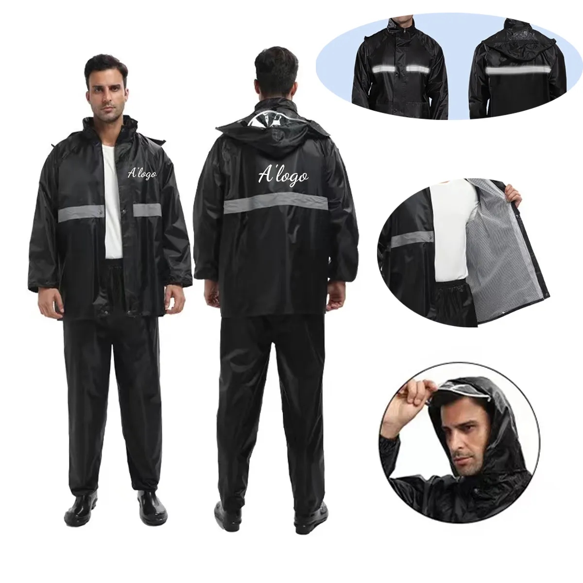 Heavy Duty Waterproof Rain Suit 2
