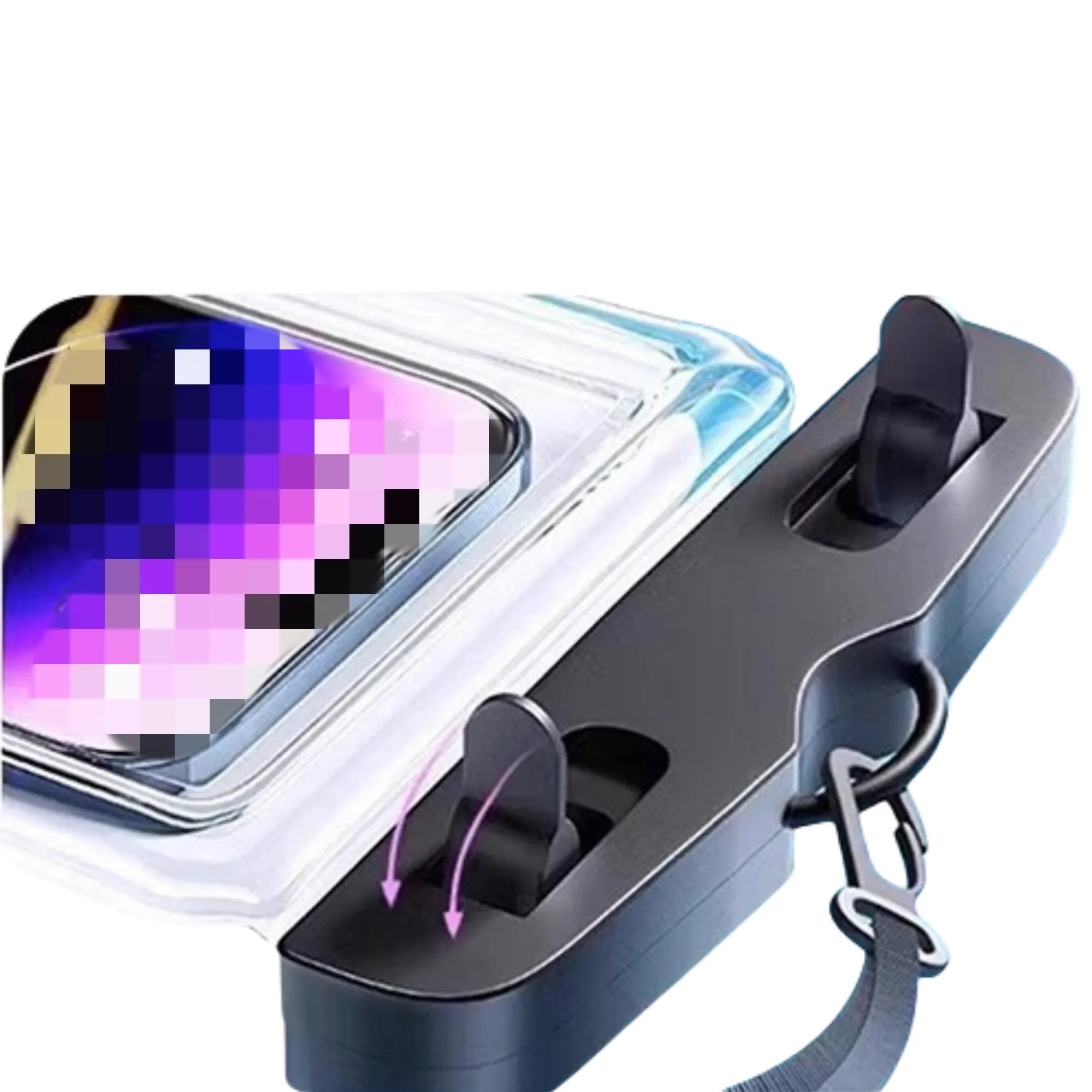 Sealed Touchscreen-Compatible Waterproof Phone Bag 7