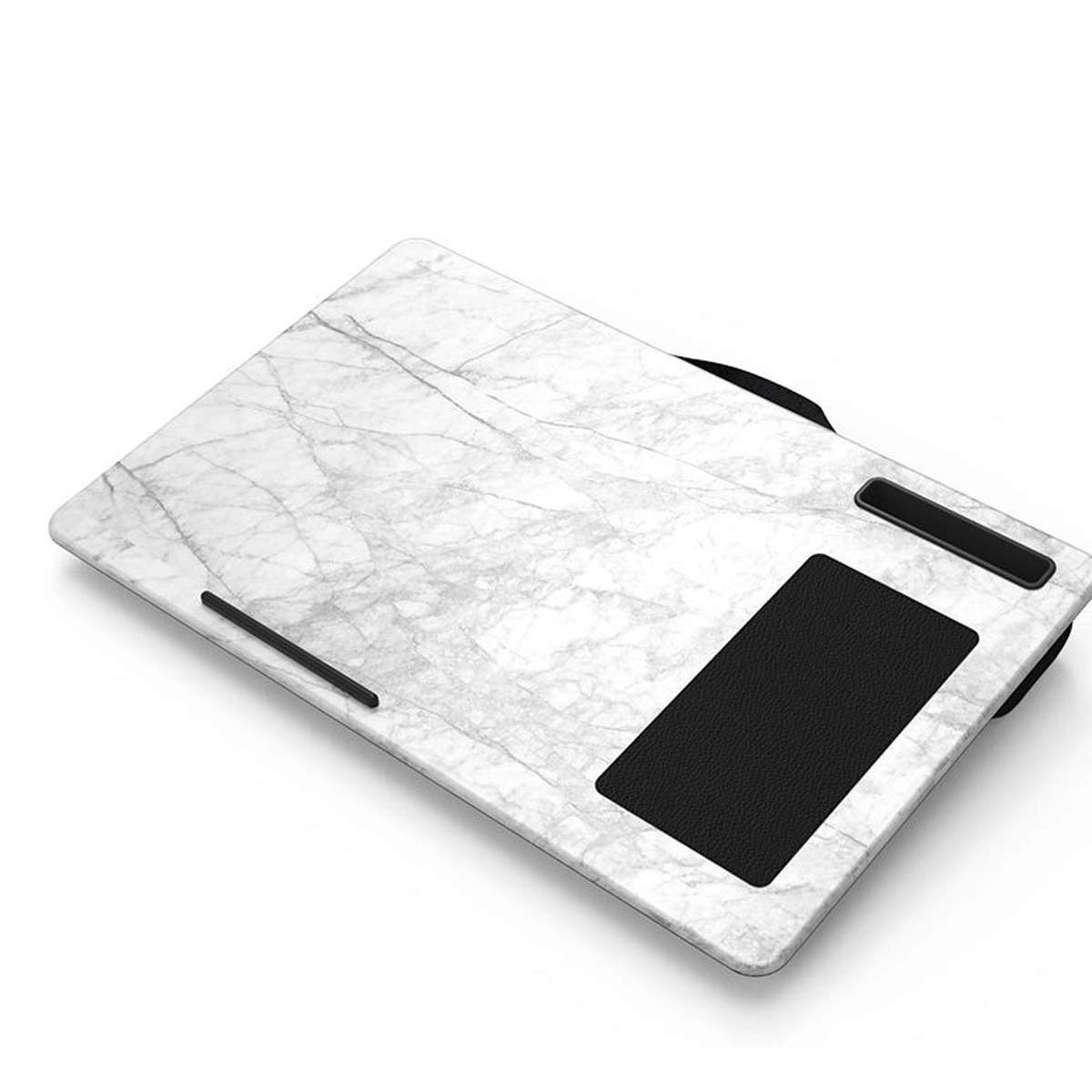 Lap Desk with Device Ledge, Mouse Pad and Phone Holder 3