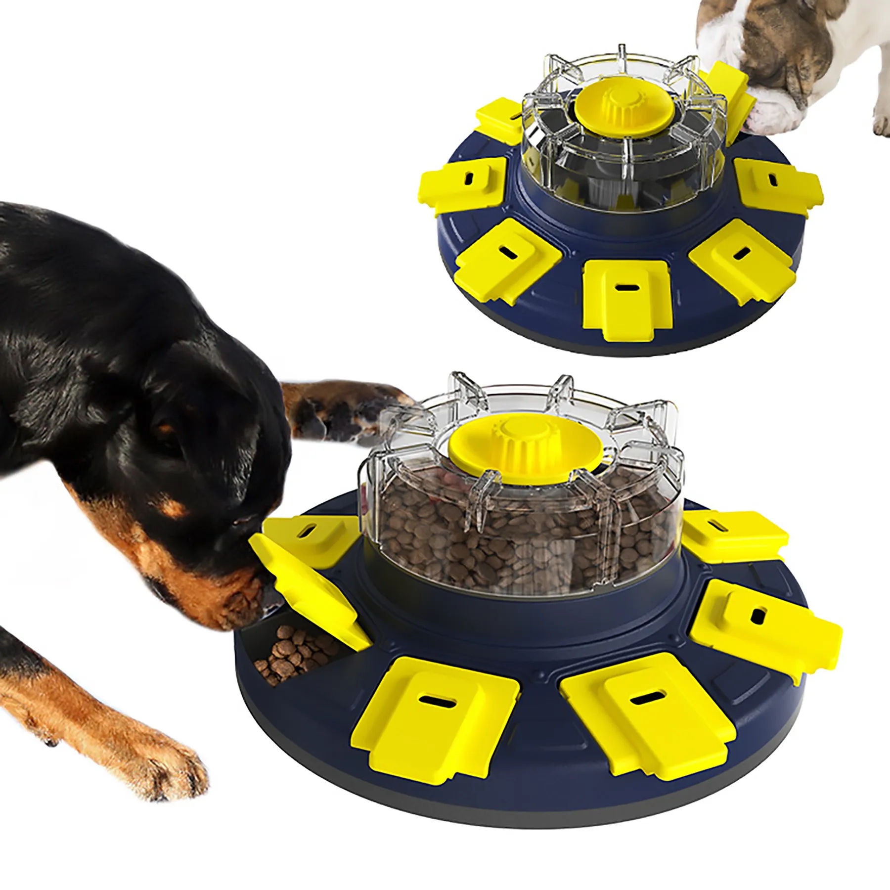 Plastic Dog Spinning Slow Food Device 7