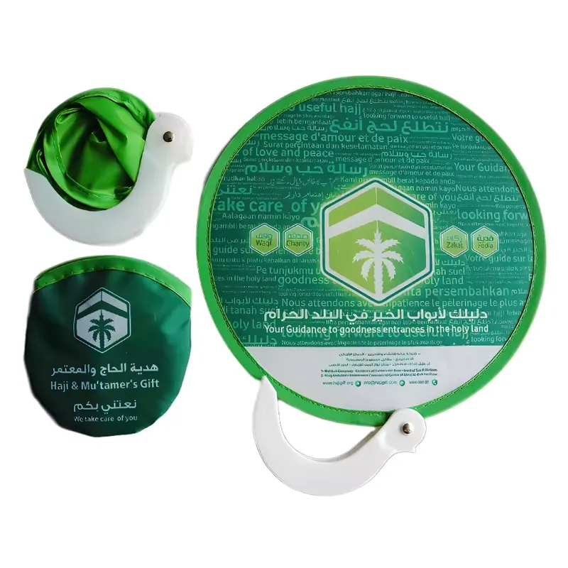 Nylon Folding Handle Fan 9