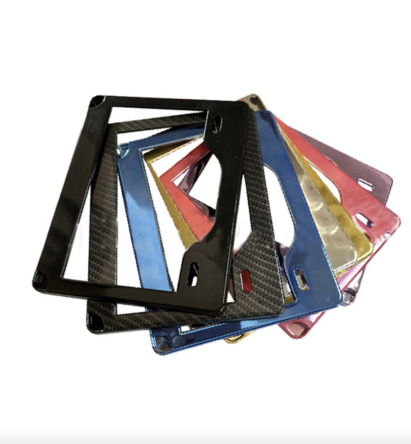 Motorcycle Plastic License Plate Frame 3