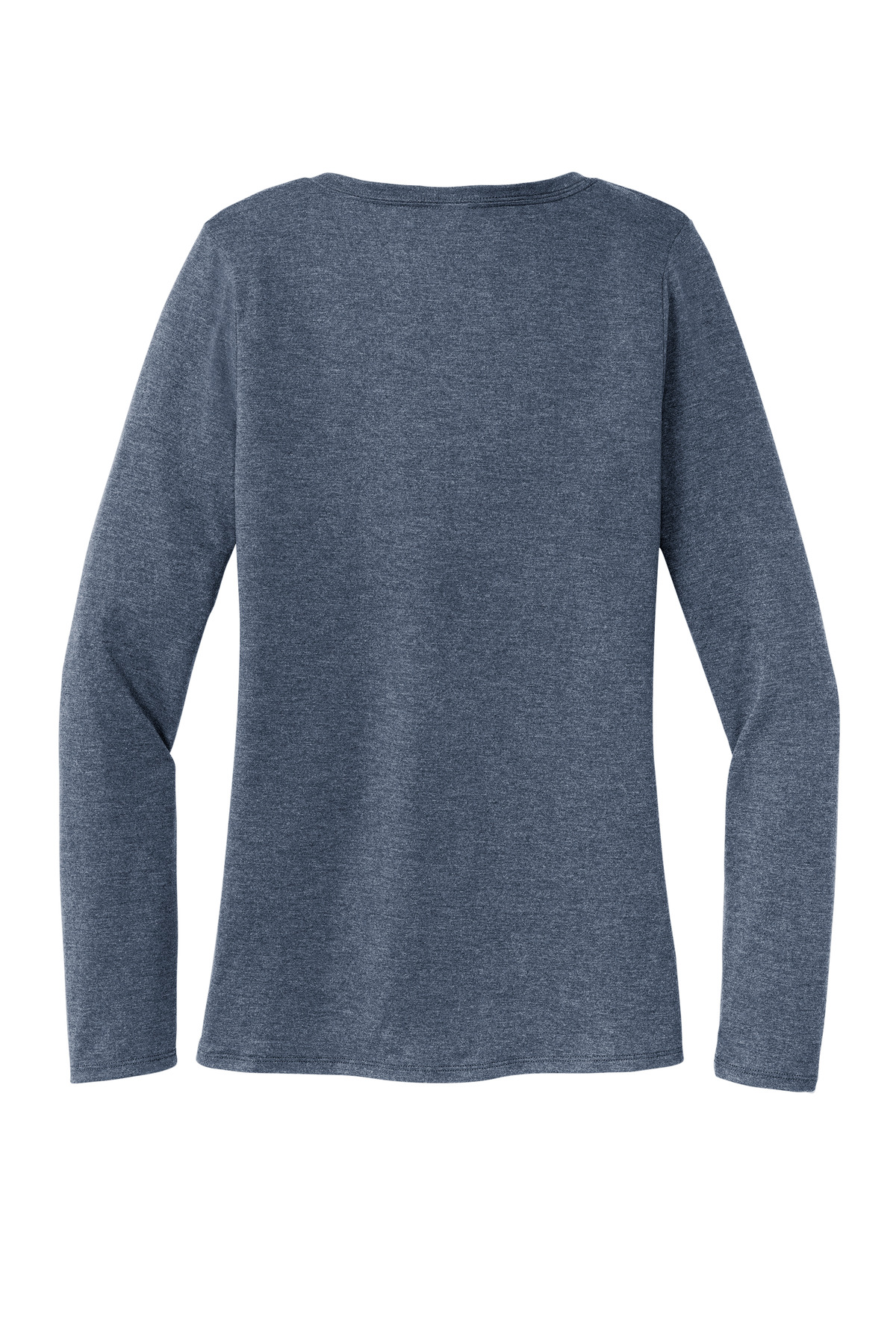 District Women's Perfect Tri Long Sleeve V-Neck Tee DT135 93