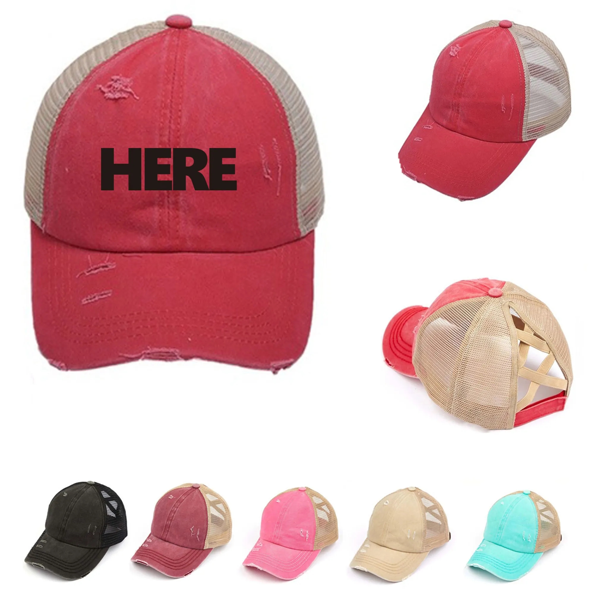 Adjustable Mesh Trucker Baseball Cap