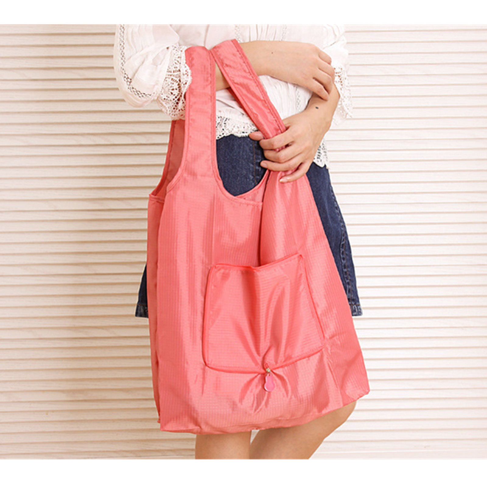 210D Oxford Fabric Eco Foldable Shopping Bags 2