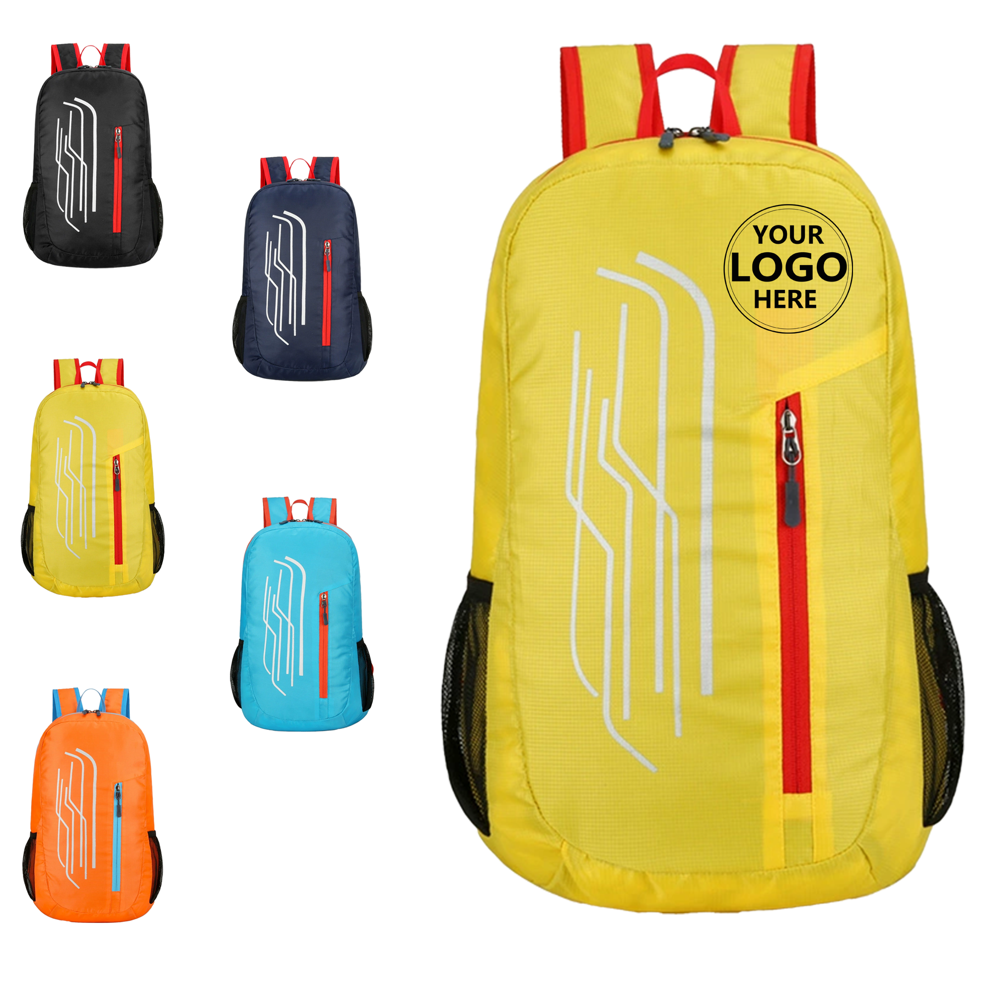 Lightweight Waterproof Folding Backpack 8