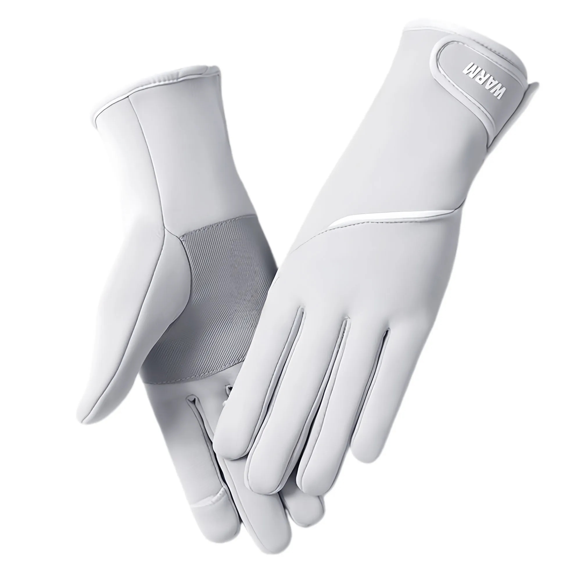 Premium Winter Cycling Gloves Warm Fleece Lined Touch Screen 3