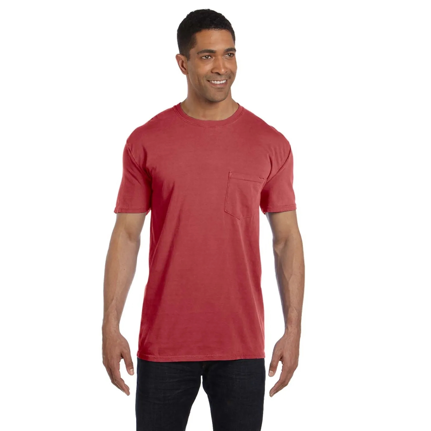 COMFORT COLORS ADULT HEAVYWEIGHT 6.1 OZ. POCKET T-SHIRT 103