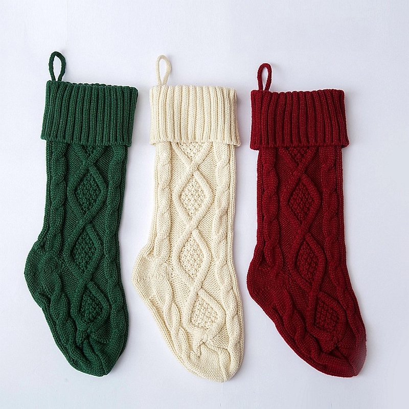 Knitted Christmas Stocking 5