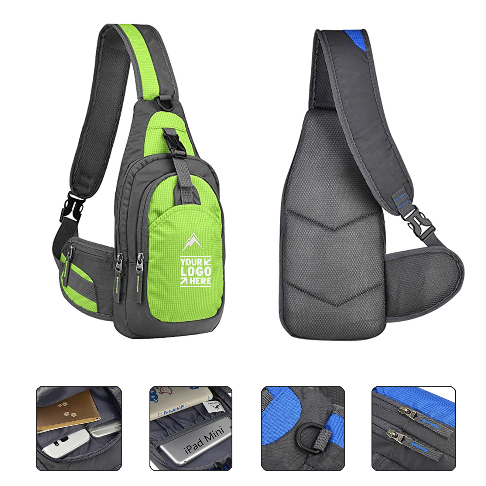 Sling Bag, Shoulder Backpack 2