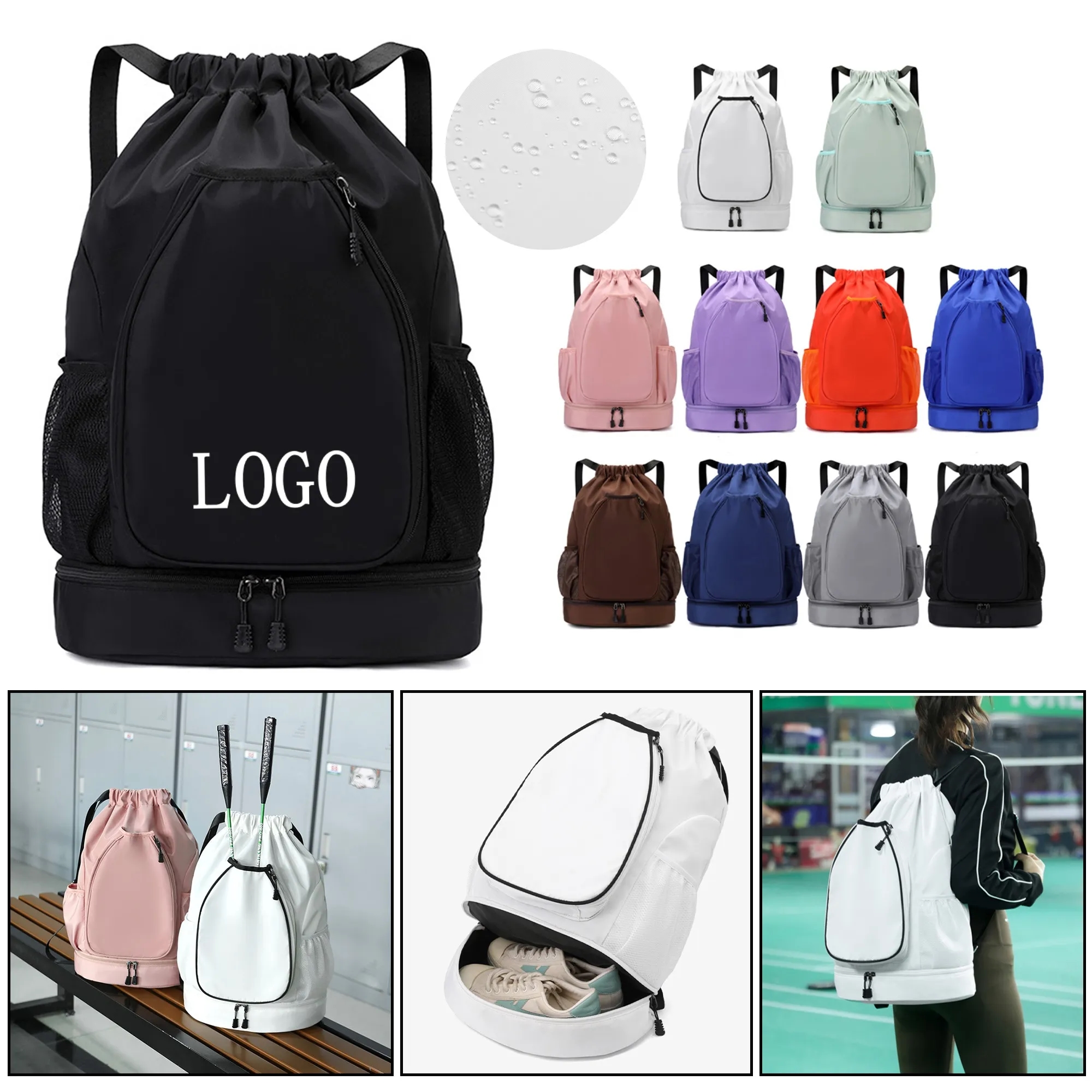 Large Capacity Sports Drawstring Bag 6