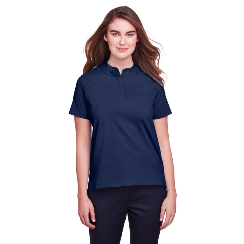 UltraClub Ladies' Lakeshore Stretch Cotton Performance Polo 10