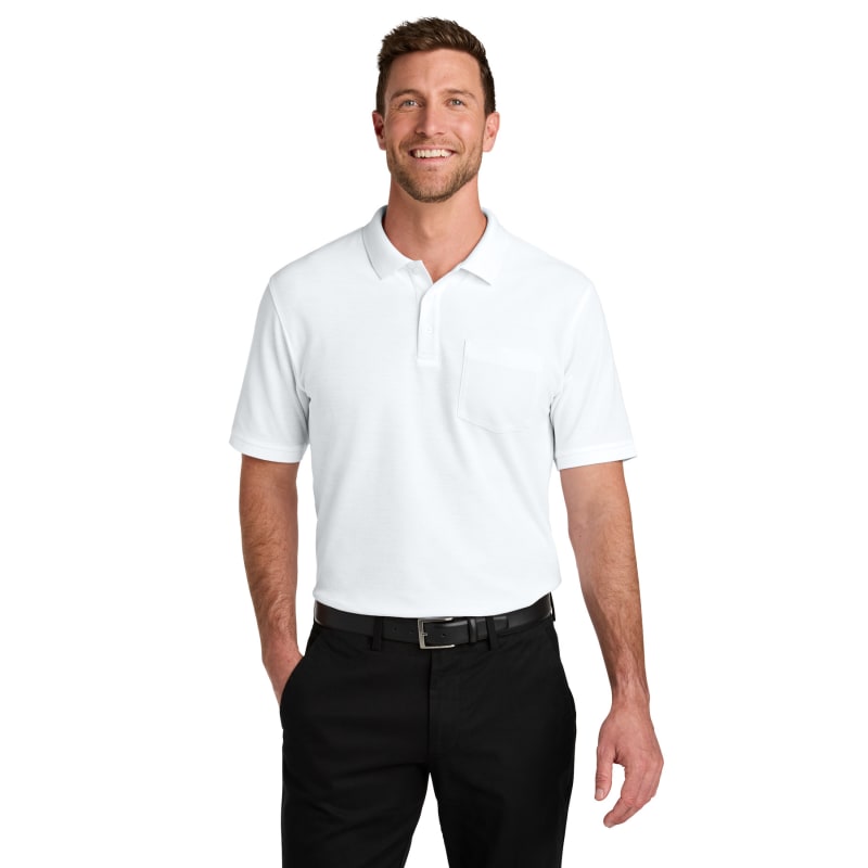 Port Authority Wearever Signature Pique Pocket Polo 33