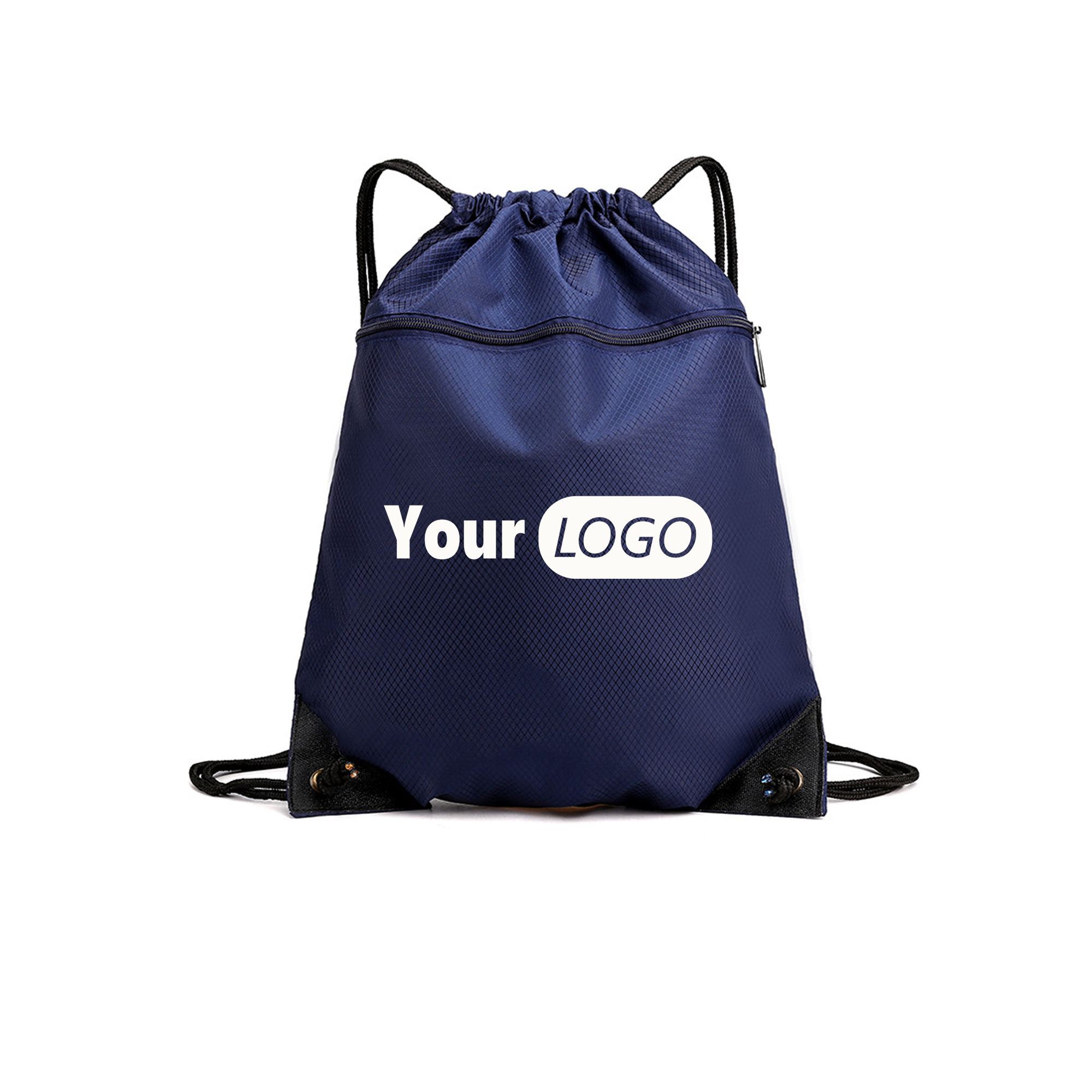 Large Zippered Cinch Pack 5