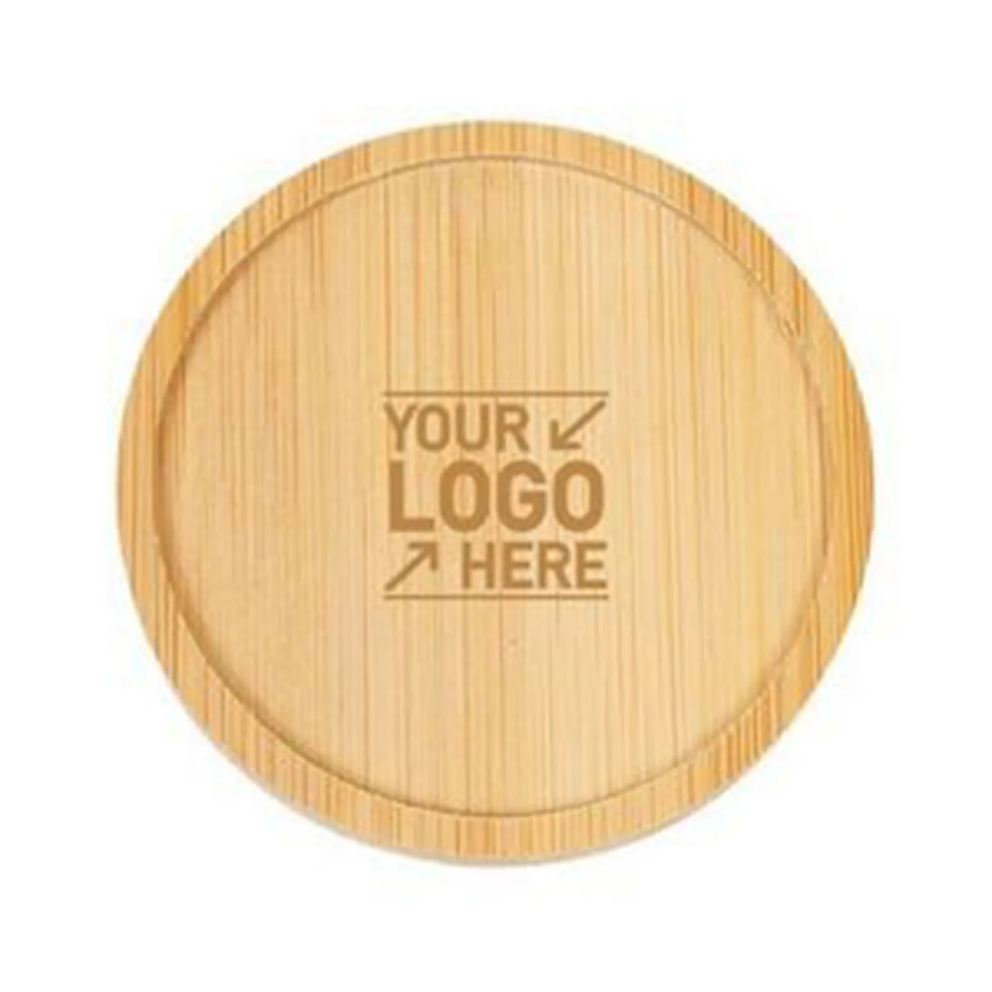 Bamboo Saucer Tray for Plants - Leakproof