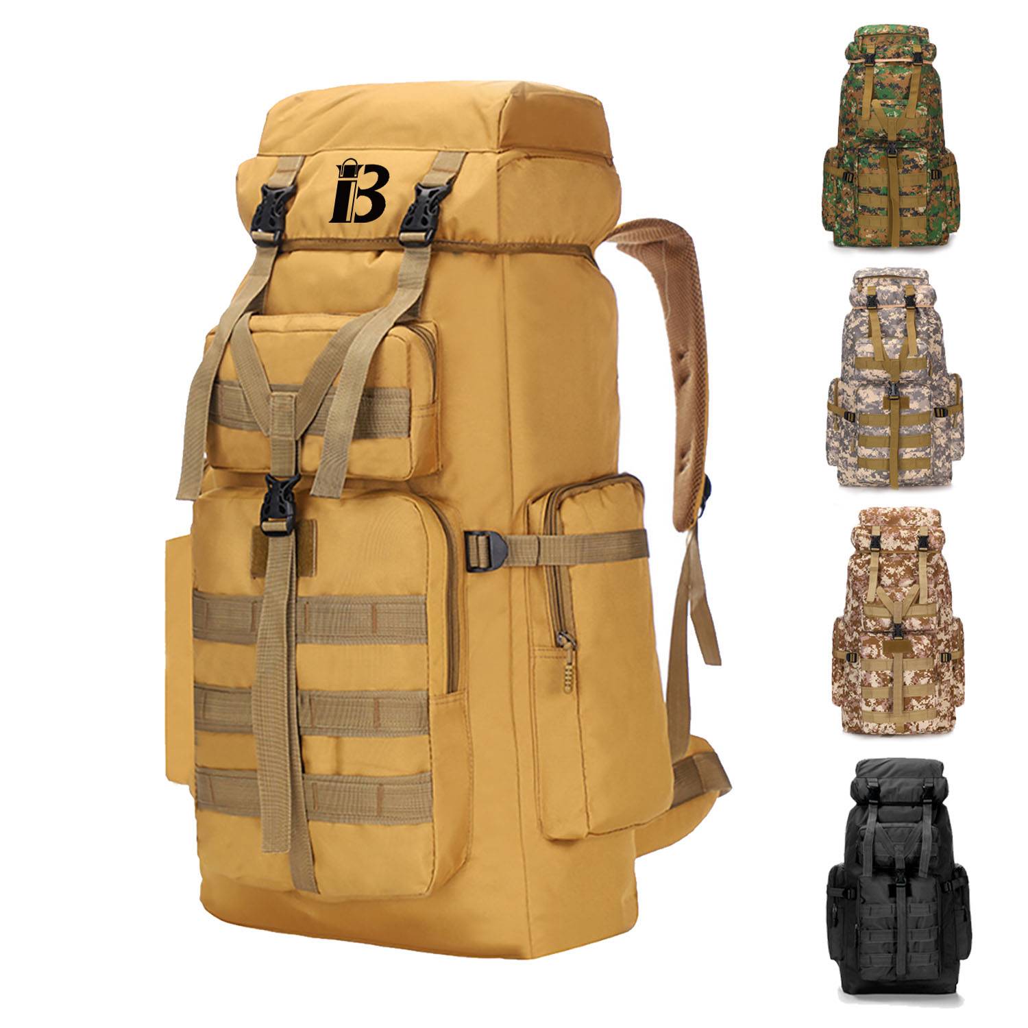 Aluminum Alloy Bracket Travel Backpack Tactical Bag 9