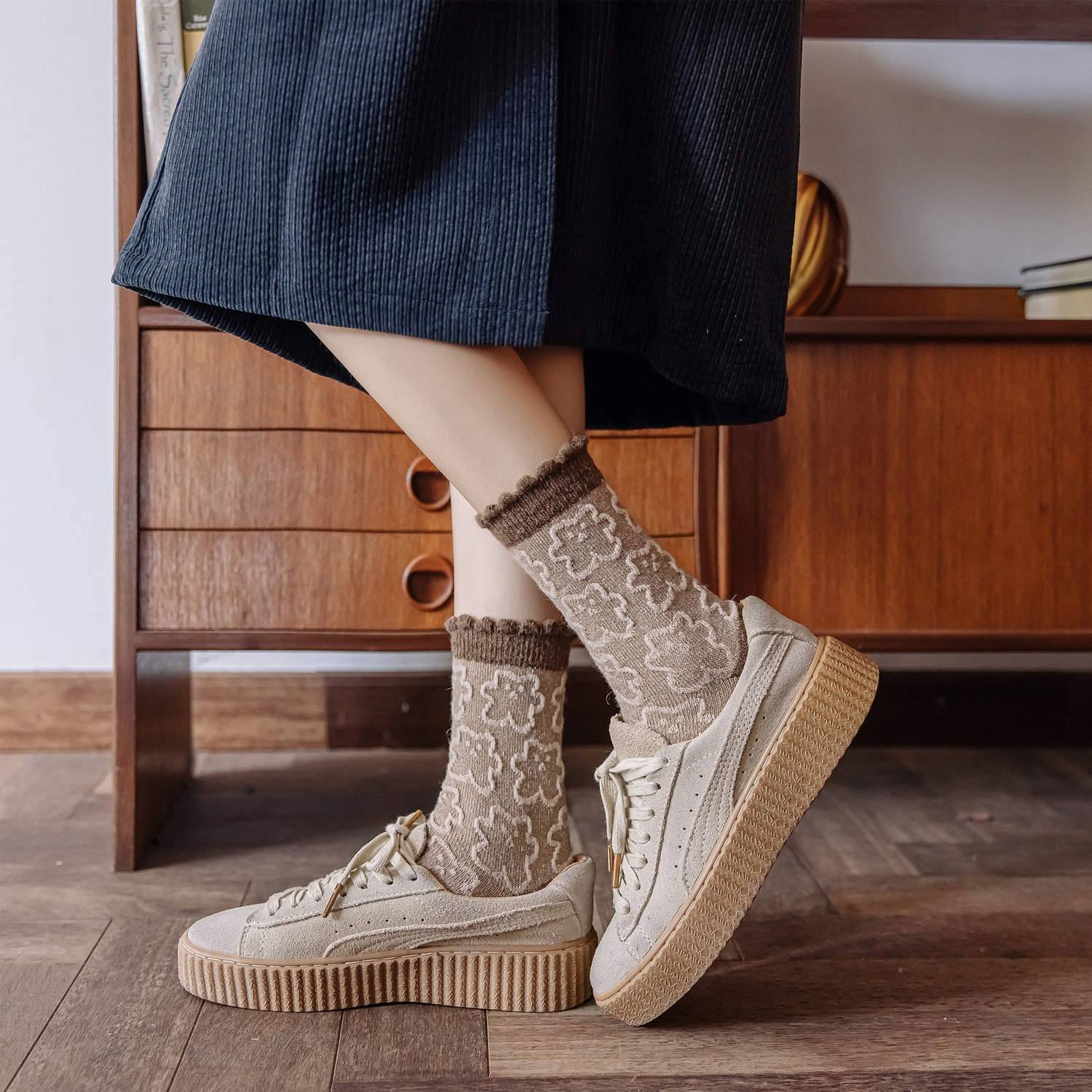 Cute Bear Socks 6