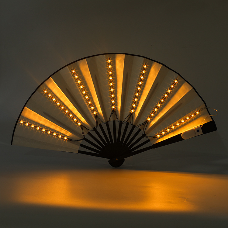 Folding Fan with Battery LED Light up 3