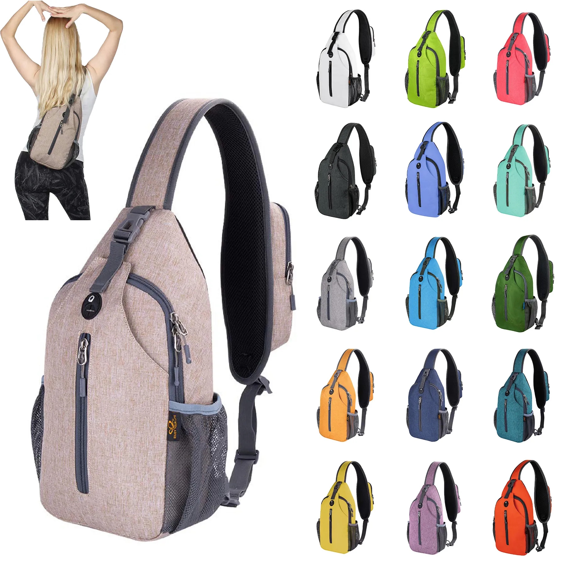 Crossbody Sling Backpack 1