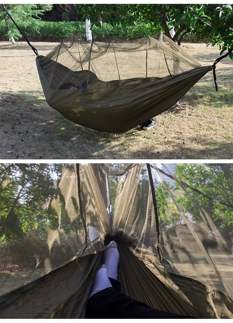 Custom Camping Portable Hammock w/Mosquito Net 3