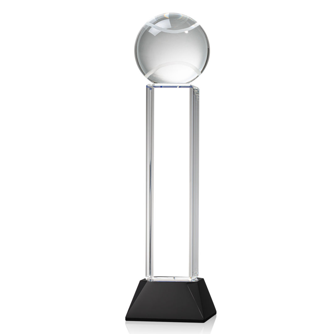Tennis Ball VividPrint™ Award on Stowe - Black 10
