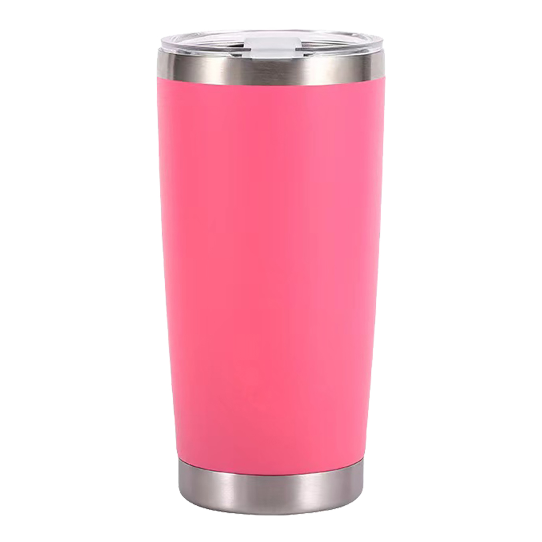 MaxImprint 20oz Stainless Steel Car Cup Tumbler with Lid Full Wrap Full Color Imprint Included 34