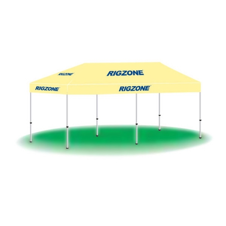 10' x 20' Custom Printed Popup Tent-1 Color 4