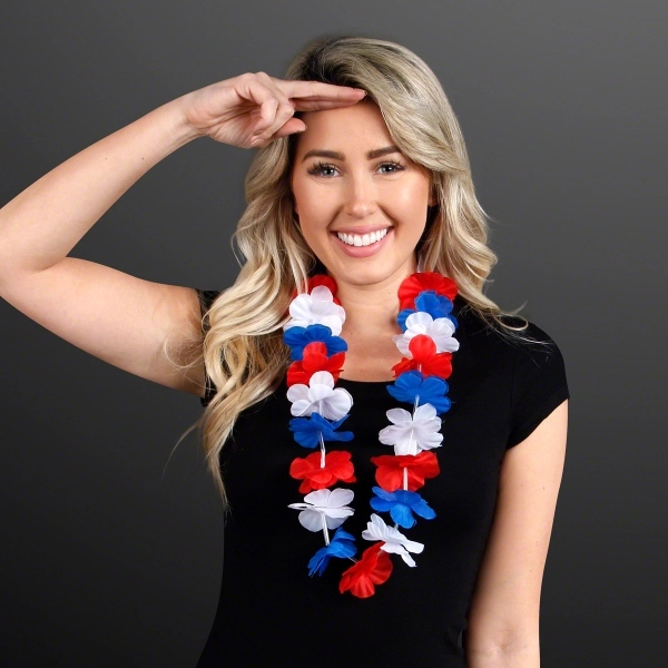 Flower Lei Necklace (Non-Light Up) 15