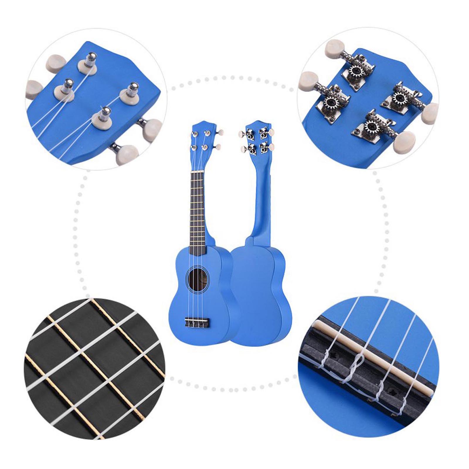 21" Colored Basswood Ukulele 5