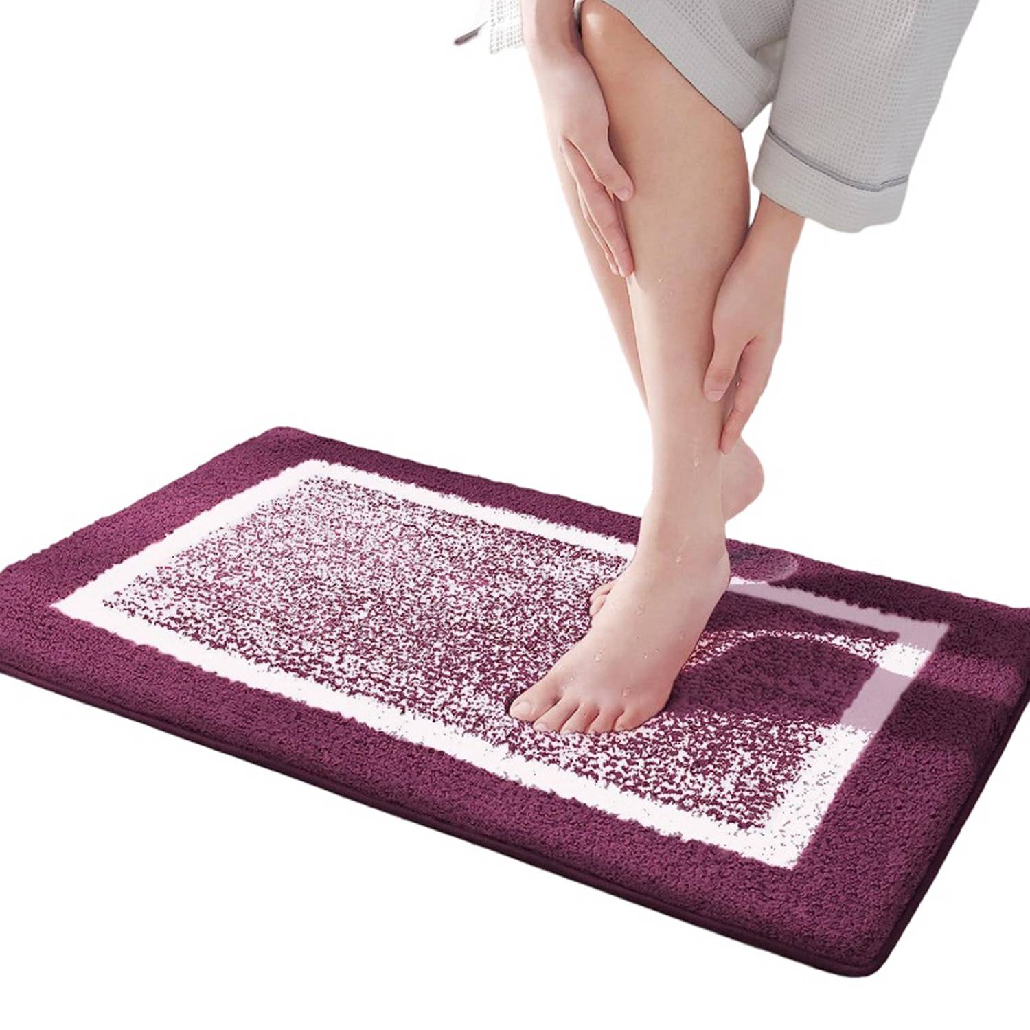Soft Absorbent Non-Slip Bathroom Mat 6