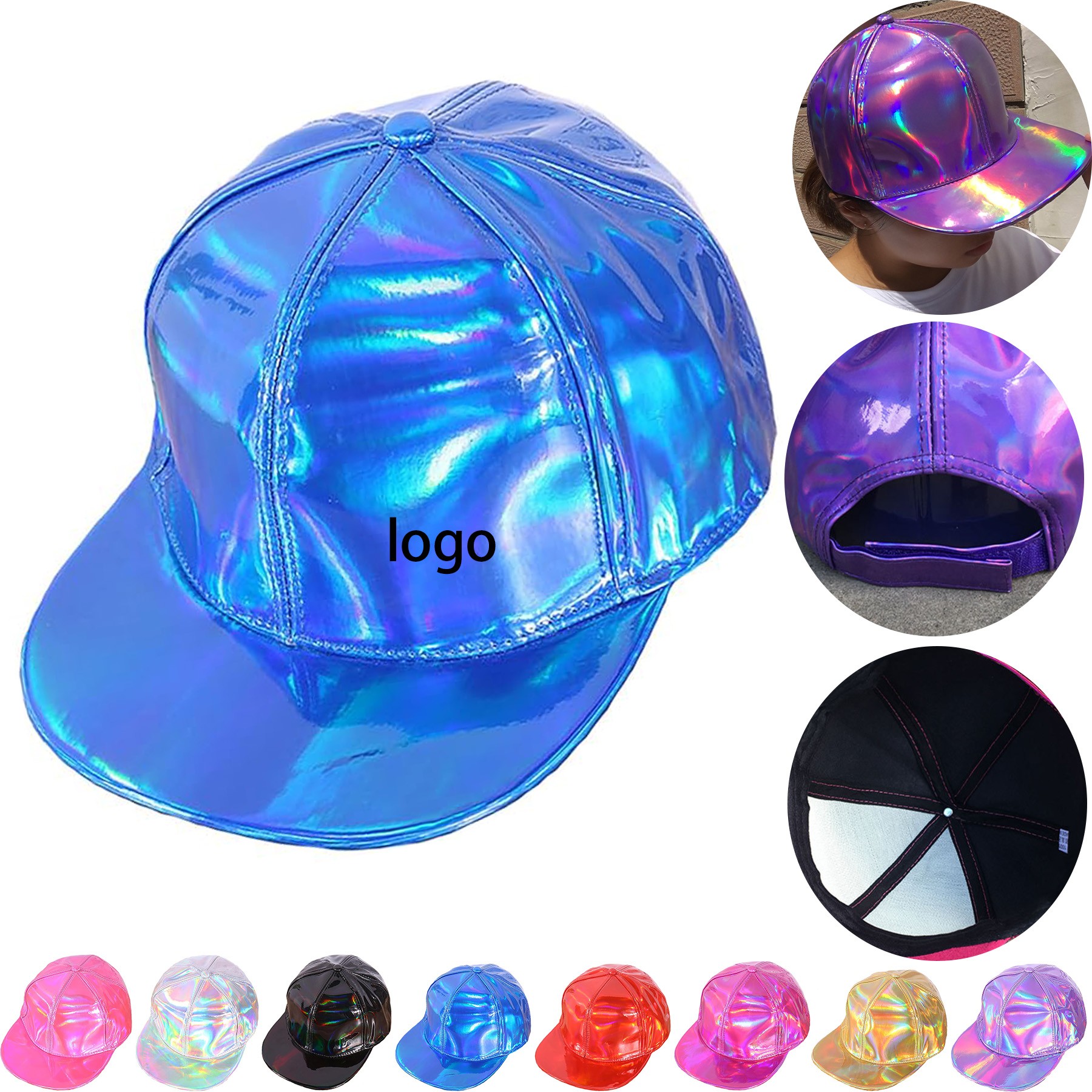 Laser Leather Baseball Cap