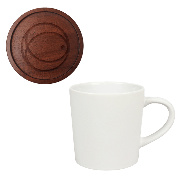 Little Rock 16oz Ceramic with Wood Lid 45