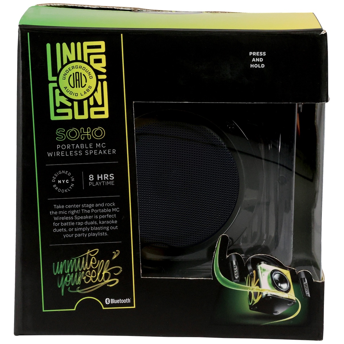 15W Karaoke Wireless Speaker with 2 Mics 5