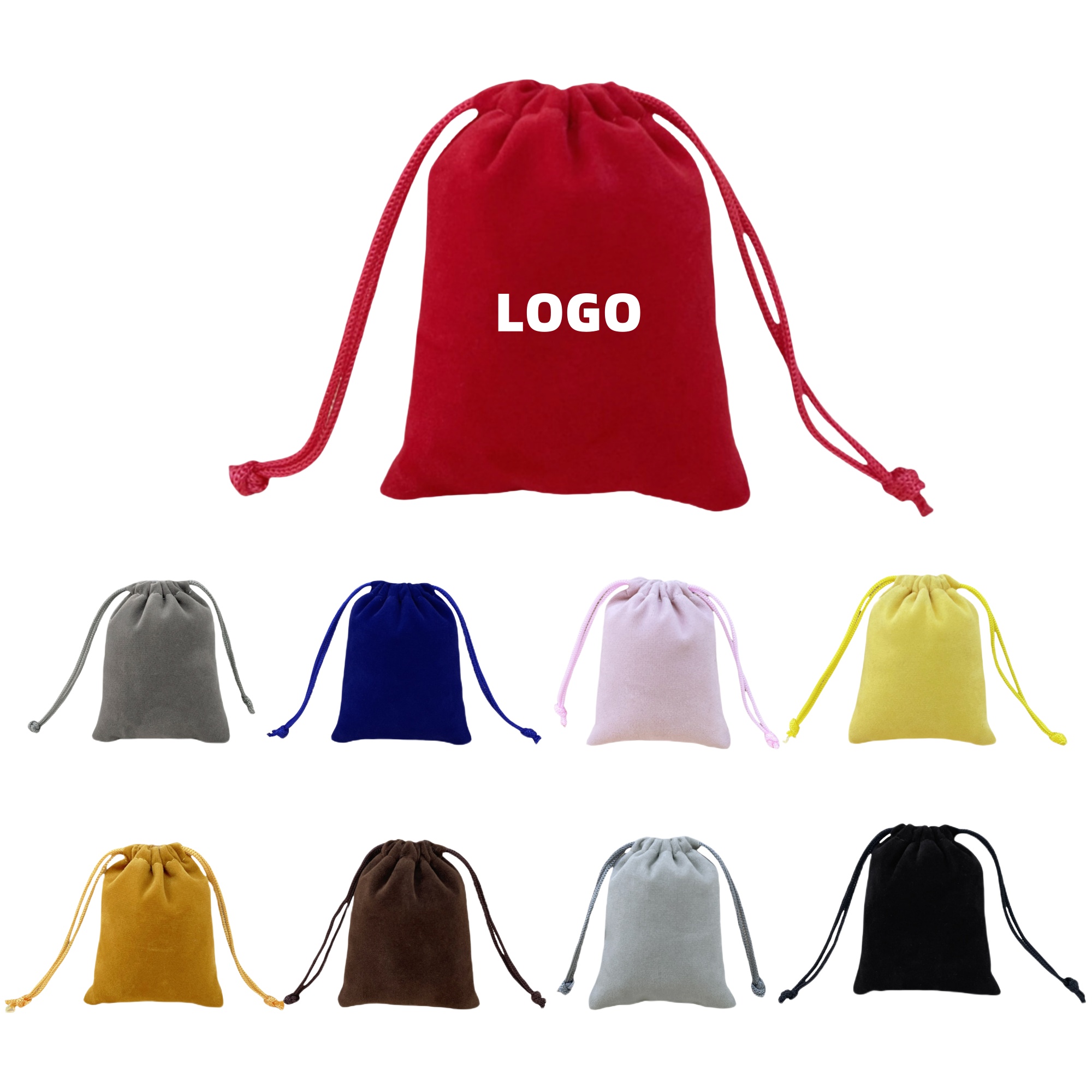 Drawstring Velvet Bag 1