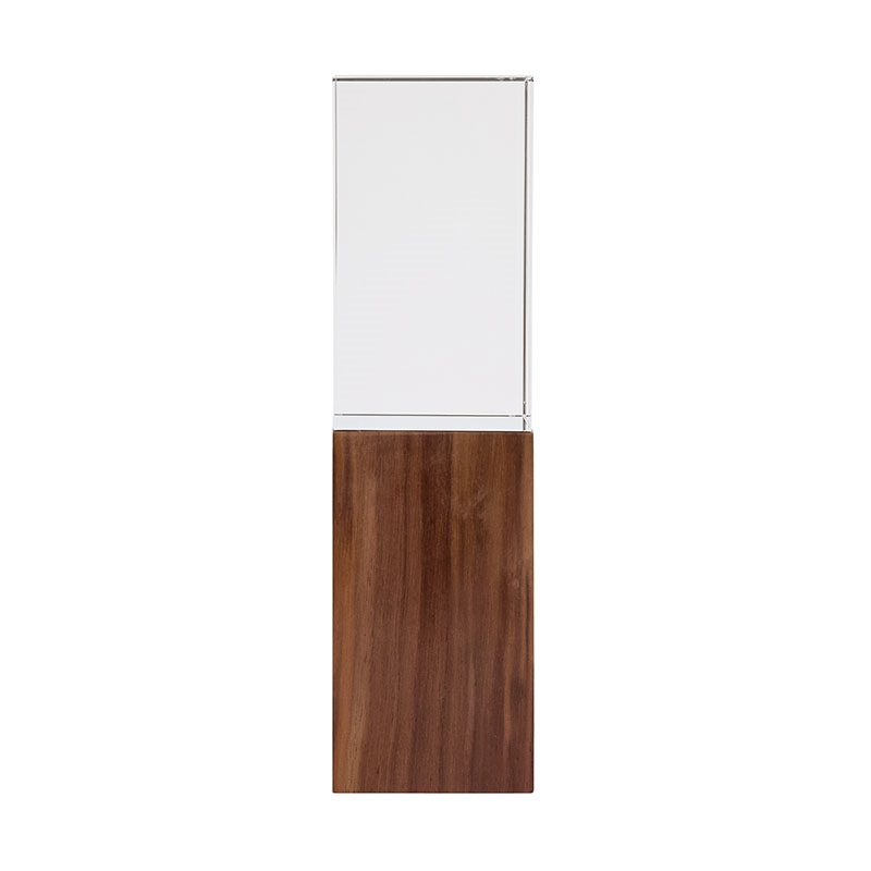 Cressida Crystal Tower with Wood Base 4