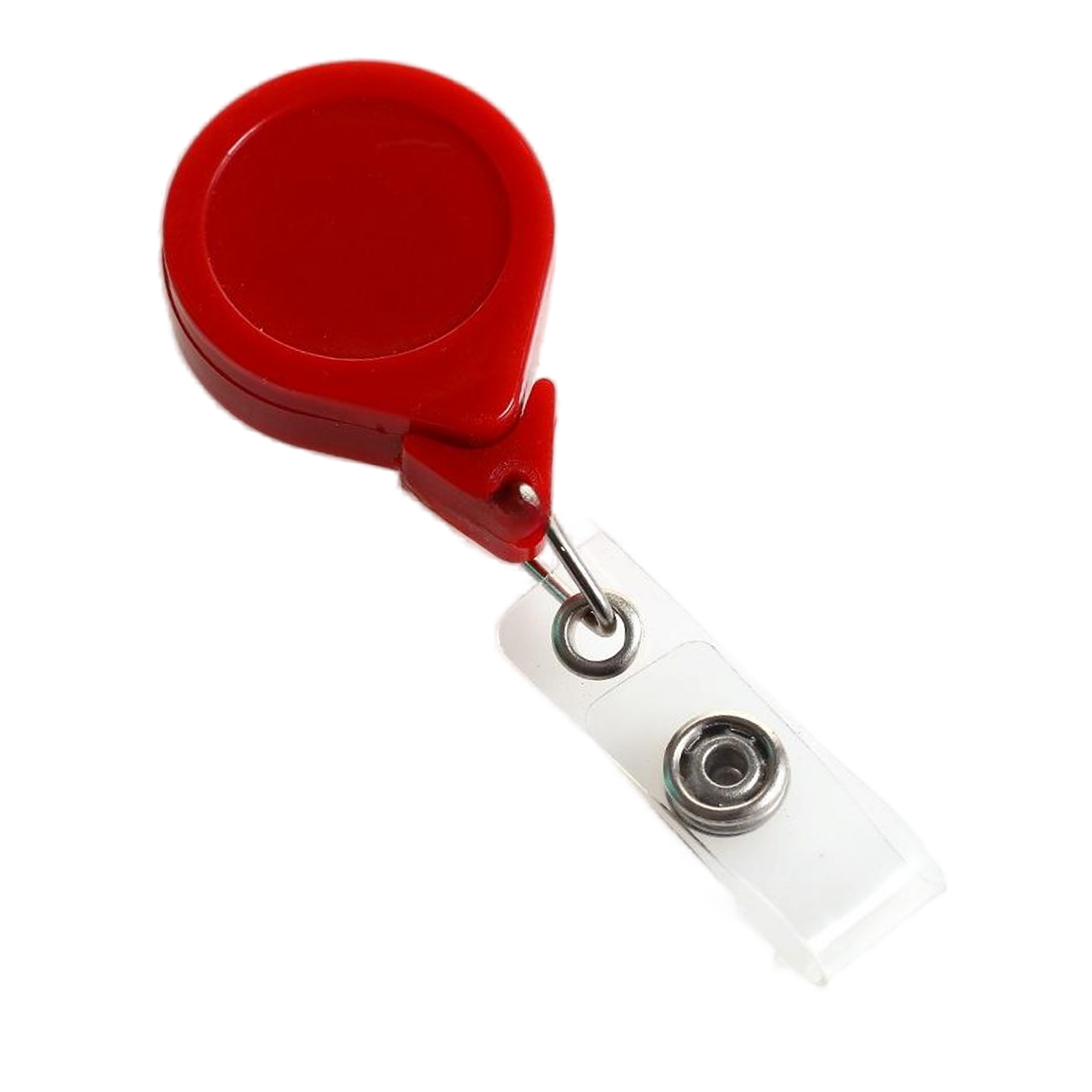 1.2"x3.1" anti twist retractable logo Name ID Badge Holder 7