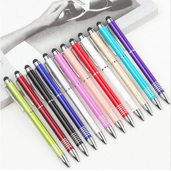 Custom Imprinted Metal Twist Stylus Pen 5