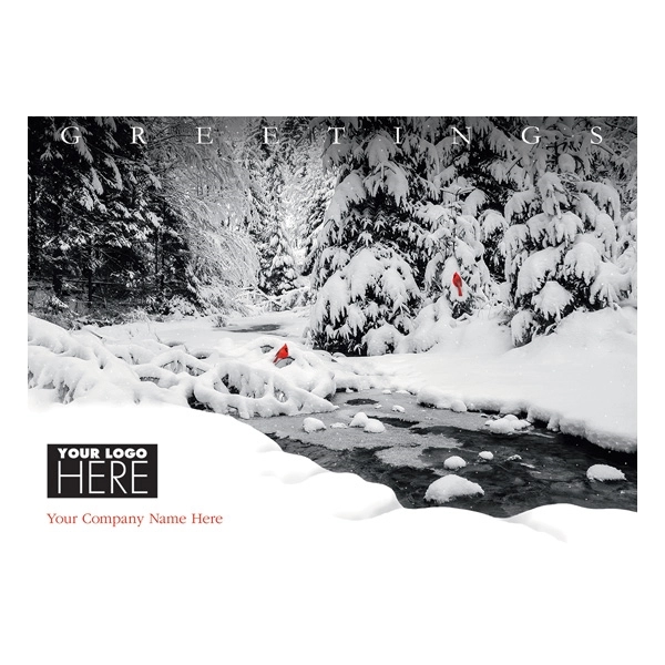 Creekside Cardinals Holiday Logo Cards 2