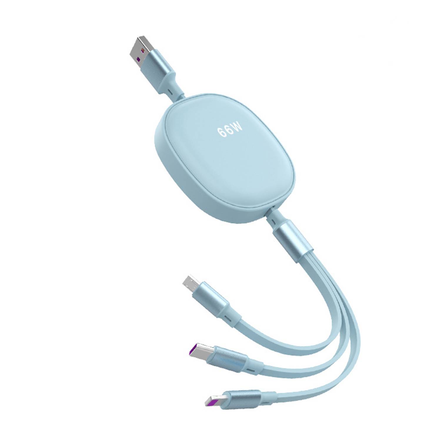 3 in 1 Multifunction Portable USB Lightning Charging Cable 3
