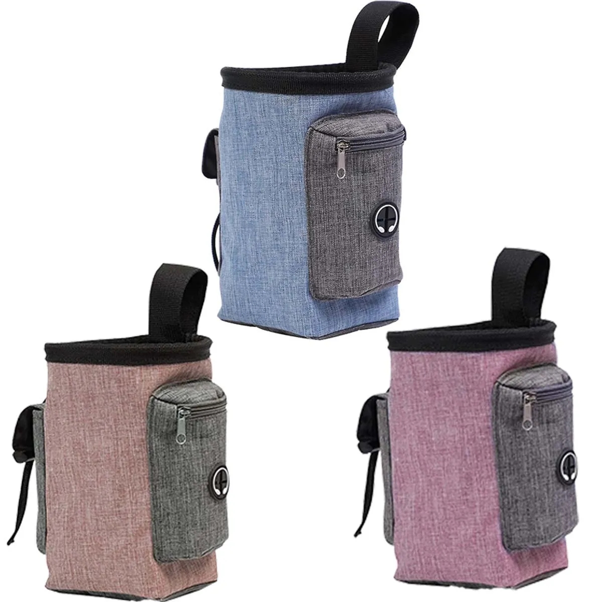 Dog Training Snack Waist Shoulder Pouch Bag 8