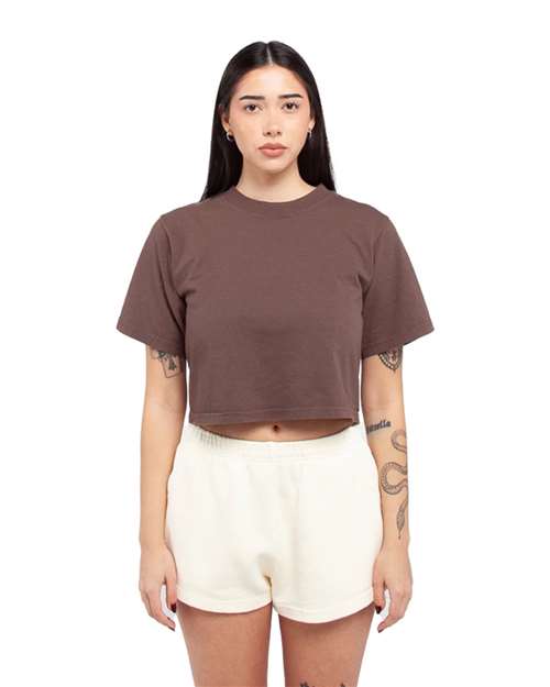 Women's Garment-Dyed Cropped Tee - SHGDC 16