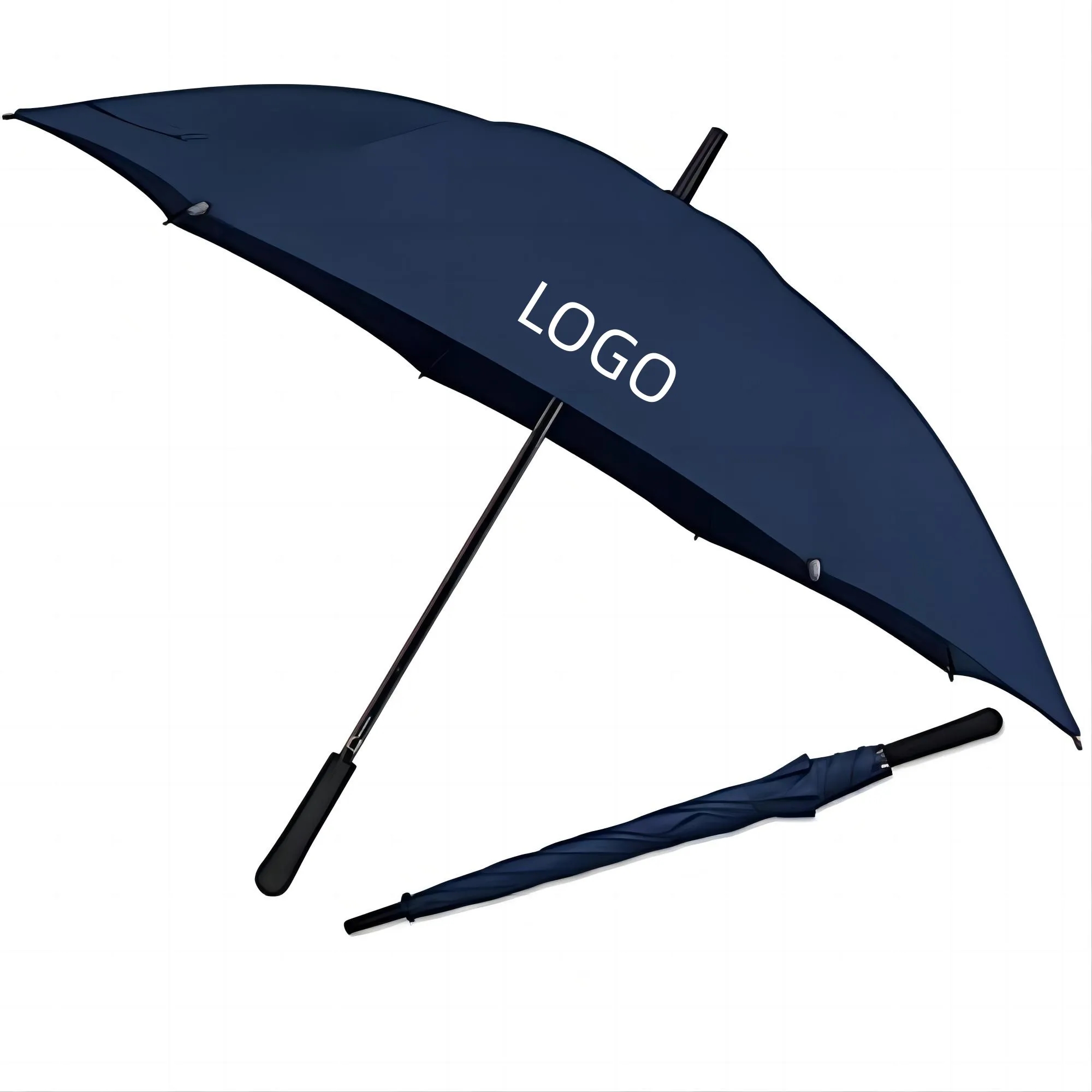 55" Arc Matte Metallic Umbrella  MOQ 50pcs