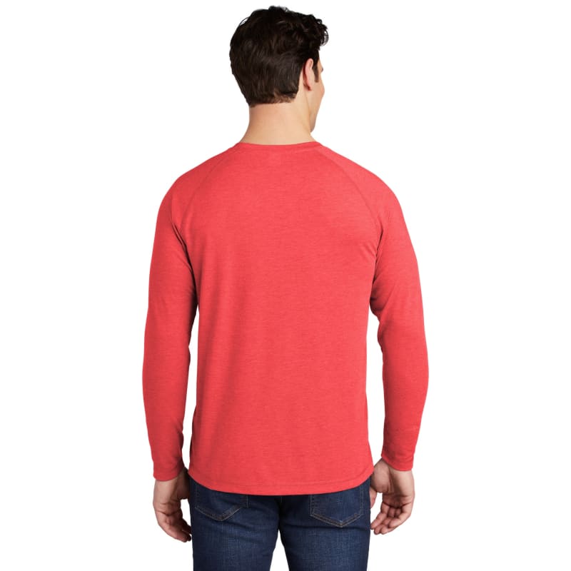Sport-Tek PosiCharge Long Sleeve Tri-Blend Wicking Raglan Tee 76