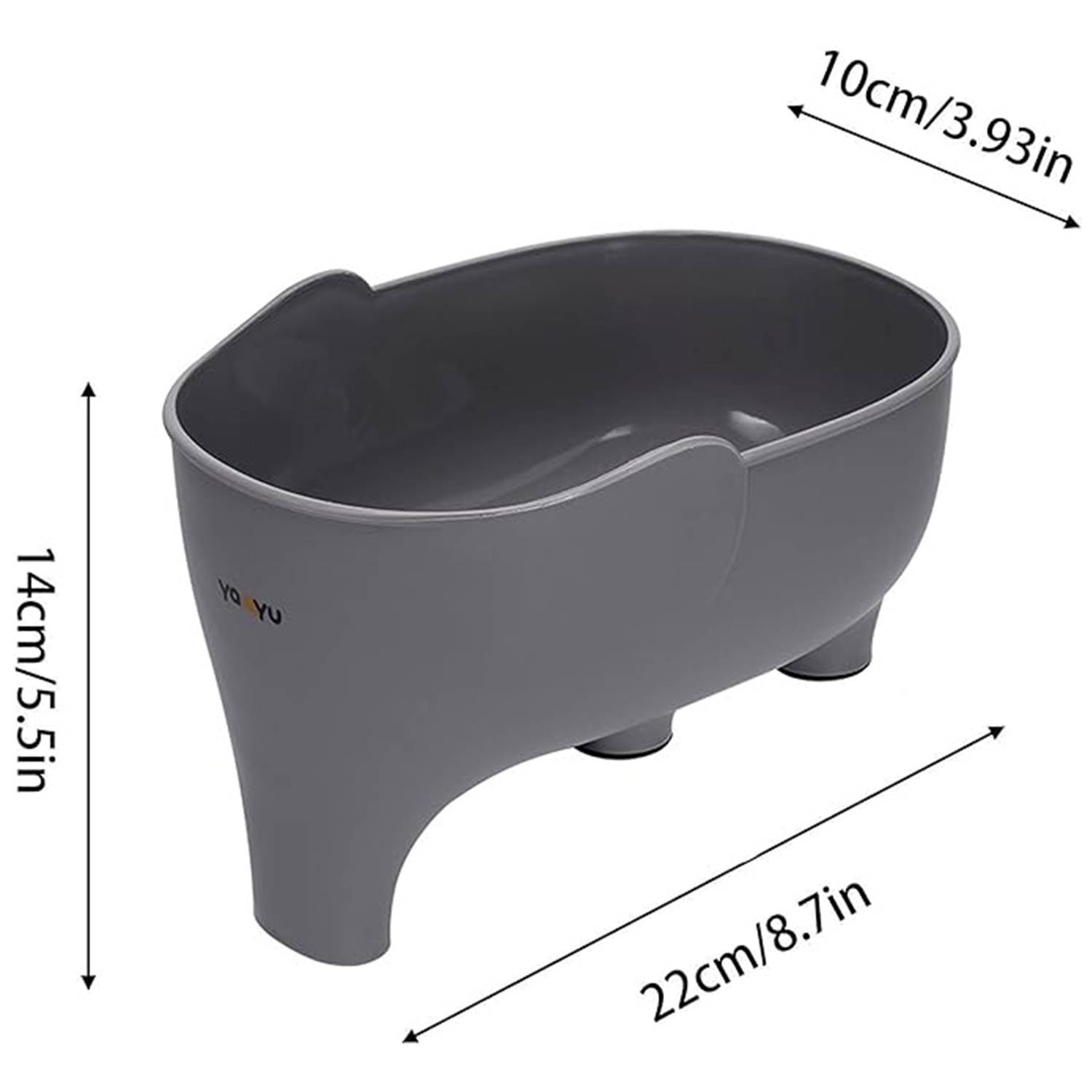 Elephant Shape Fruit Vegetable Drain Basket 1