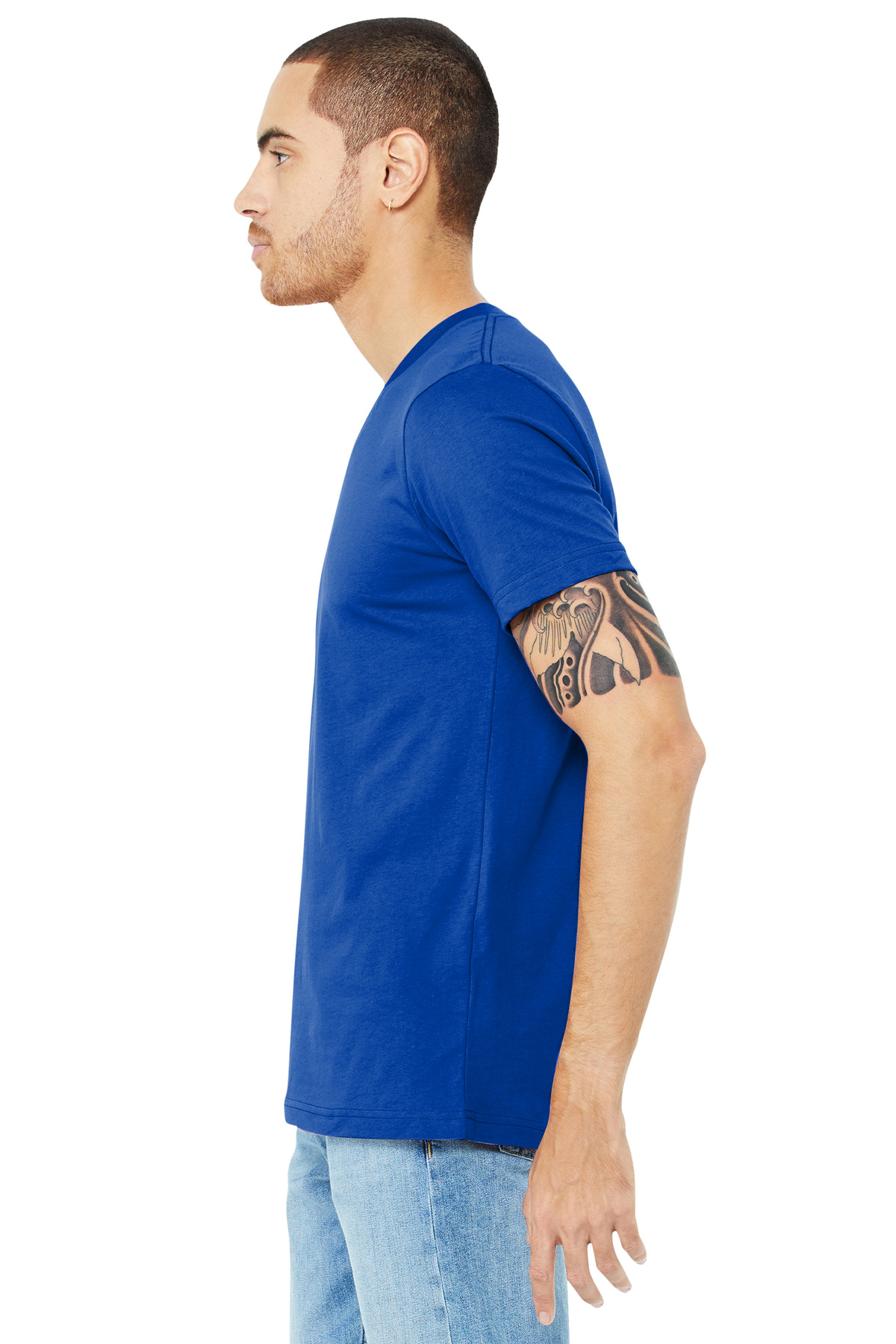 BELLA+CANVAS Unisex Jersey Short Sleeve V-Neck Tee. BC3005 37